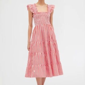 Ellie Nap Dress - Red Stripe